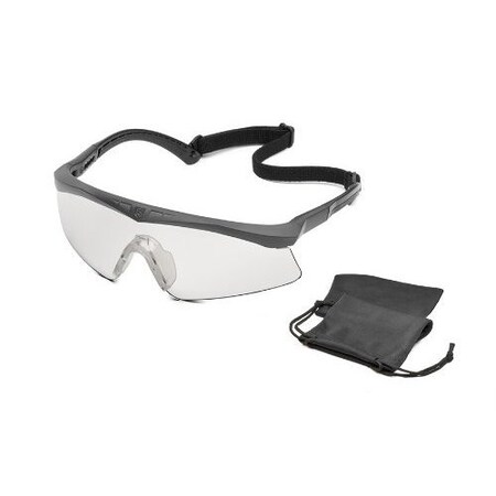 Revision Military Sawfly Eyewear Basic Kit, Frame Color Black, Lens Color Clear, Size Small 4-0076-0701